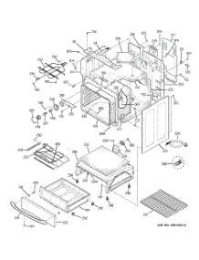 03 - Body Parts parts for Ge Range JCBP77SM1SS from AppliancePartsPros.com