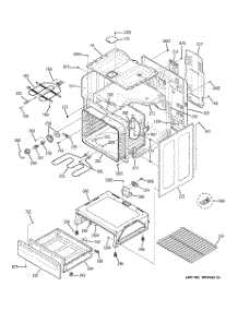 03 - Body Parts parts for Ge Range JBP35DXM1WW from AppliancePartsPros.com
