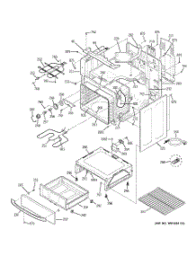 03 - Body Parts parts for Ge Range JCBP70SM1SS from AppliancePartsPros.com