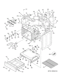 03 - Body Parts parts for Ge Range JBP66DM1WW from AppliancePartsPros.com
