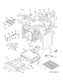 03 - Body Parts parts for Ge Range JCBP80DM1WW from AppliancePartsPros.com