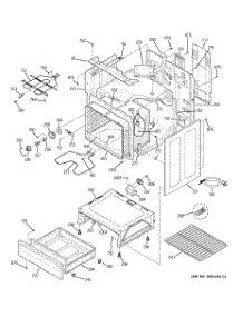 03 - Body Parts parts for Ge Range JCBS55DM1WW from AppliancePartsPros.com