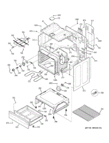 03 - Body Parts parts for Ge Range JBP35CM1WW from AppliancePartsPros.com
