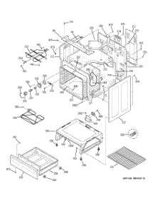 03 - Body Parts parts for Ge Range EER2000M01BB from AppliancePartsPros.com