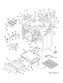 03 - Body Parts parts for Ge Range JCBP67CM1WW from AppliancePartsPros.com