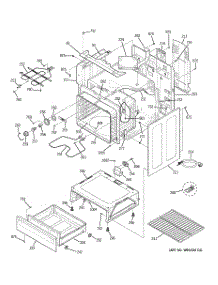 03 - Body Parts parts for Ge Range JCBP62DM1WW from AppliancePartsPros.com
