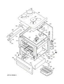 02 - Body Parts parts for Ge Range JB552GK-1 from AppliancePartsPros.com