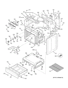 03 - Body Parts parts for Ge Range JBP71EK5BB from AppliancePartsPros.com