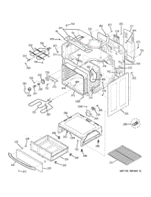 03 - Body Parts parts for Ge Range JB710SK5SS from AppliancePartsPros.com