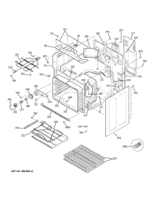 03 - Body Parts parts for Ge Range JBP84SK5SS from AppliancePartsPros.com