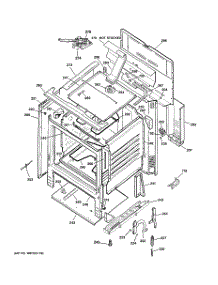 02 - Body Parts parts for Ge Range JBP60BH3WH from AppliancePartsPros.com