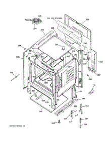 02 - Body Parts parts for Ge Range JBP21WH3WW from AppliancePartsPros.com