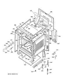 02 - Body Parts parts for Ge Range ECBS68WJ2WW from AppliancePartsPros.com