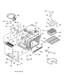 03 - Body Parts parts for Ge Range JDS26GV1WH from AppliancePartsPros.com