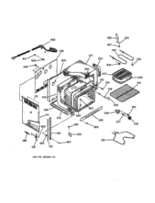 03 - Body Parts parts for Ge Range JDS26BW1AD from AppliancePartsPros.com
