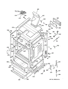 03 - Body Parts parts for Ge Range JGBP24BEH5WH from AppliancePartsPros.com