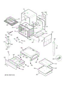 03 - Body Parts parts for Ge Range JGSP28WEK1WW from AppliancePartsPros.com