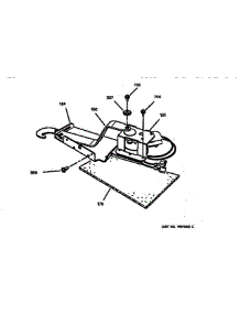 Door Lock parts for Ge Range JSP39WV2WW from AppliancePartsPros.com