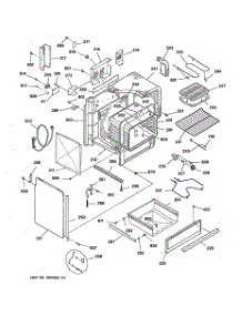 03 - Body Parts parts for Ge Range JCSP38GV2BB from AppliancePartsPros.com