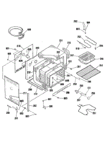 03 - Section3 parts for Ge Range JDP39WR5WH from AppliancePartsPros.com