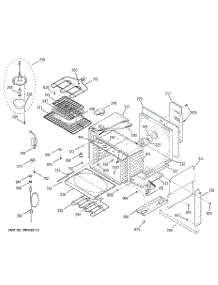 03 - Body Parts parts for Ge Range JD966CD1CC from AppliancePartsPros.com