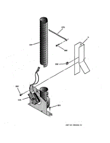 05 - Blower parts for Ge Range JCSP31BW1BB from AppliancePartsPros.com