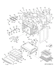 03 - Body Parts parts for Ge Range EER3001H01SS from AppliancePartsPros.com
