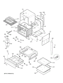 04 - Body Parts parts for Ge Range JGSP48BH3BB from AppliancePartsPros.com