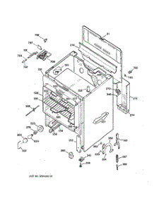 02 - Body Parts parts for Ge Range JBP21BY2 from AppliancePartsPros.com