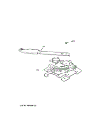 05 - Door Lock parts for Ge Range EER3000F01BB from AppliancePartsPros.com
