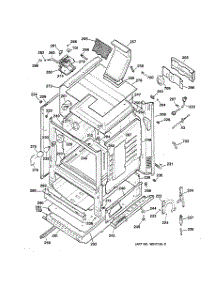 03 - Body Parts parts for Ge Range JGBP75WEY1WW from AppliancePartsPros.com