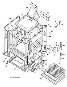 02 - Section2 parts for Ge Range JGBS15GER6 from AppliancePartsPros.com