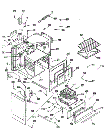 02 - Section2 parts for Ge Range JGBS15EK7 from AppliancePartsPros.com