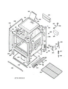 03 - Body Parts parts for Ge Range JGBS15PEA2AD from AppliancePartsPros.com