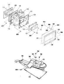 04 - Section4 parts for Ge Range JDP36GP5AD from AppliancePartsPros.com