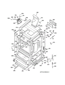 03 - Body Parts parts for Ge Range JGBP30DEA2WH from AppliancePartsPros.com