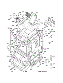 03 - Body Parts parts for Ge Range JGBP80MEV4BC from AppliancePartsPros.com