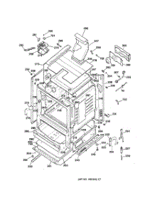 03 - Body Parts parts for Ge Range JGBP30BEA4WH from AppliancePartsPros.com