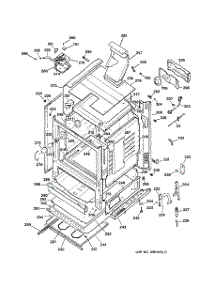 03 - Body Parts parts for Ge Range JGBP79AEB1AA from AppliancePartsPros.com