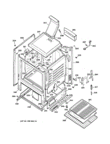 03 - Body Parts parts for Ge Range JGBS20BEW2WH from AppliancePartsPros.com
