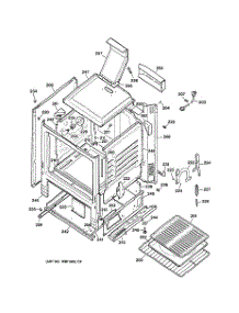 03 - Body Parts parts for Ge Range JGBS20BEW2AD from AppliancePartsPros.com