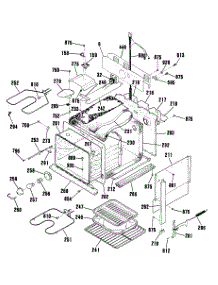 02 - Section2 parts for Ge Range JMP28GT1AD from AppliancePartsPros.com