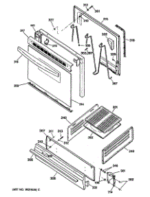 04 - Section4 parts for Ge Range LGB116GPT1AD from AppliancePartsPros.com