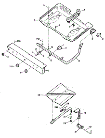 04 - Section4 parts for Ge Range JGBC15GER3 from AppliancePartsPros.com