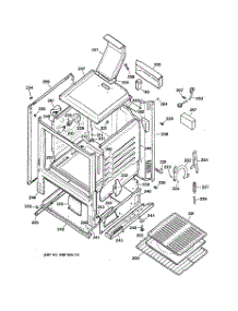 03 - Body Parts parts for Ge Range JGBS07PEW1WW from AppliancePartsPros.com