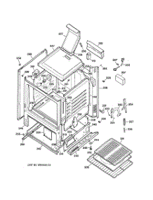 03 - Body Parts parts for Ge Range JGBS07PEW2WW from AppliancePartsPros.com