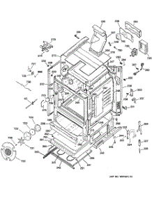 03 - Body Parts parts for Ge Range JGB920CEC2CC from AppliancePartsPros.com