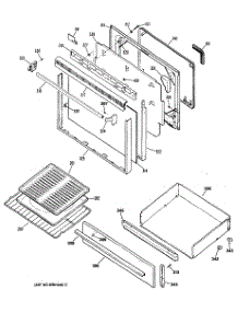 03 - Section3 parts for Ge Range JGBP29GEN3 from AppliancePartsPros.com