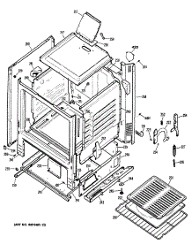 02 - Section2 parts for Ge Range JGBS04PR1 from AppliancePartsPros.com