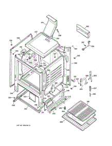 03 - Body Parts parts for Ge Range JGBS22BEA6WH from AppliancePartsPros.com